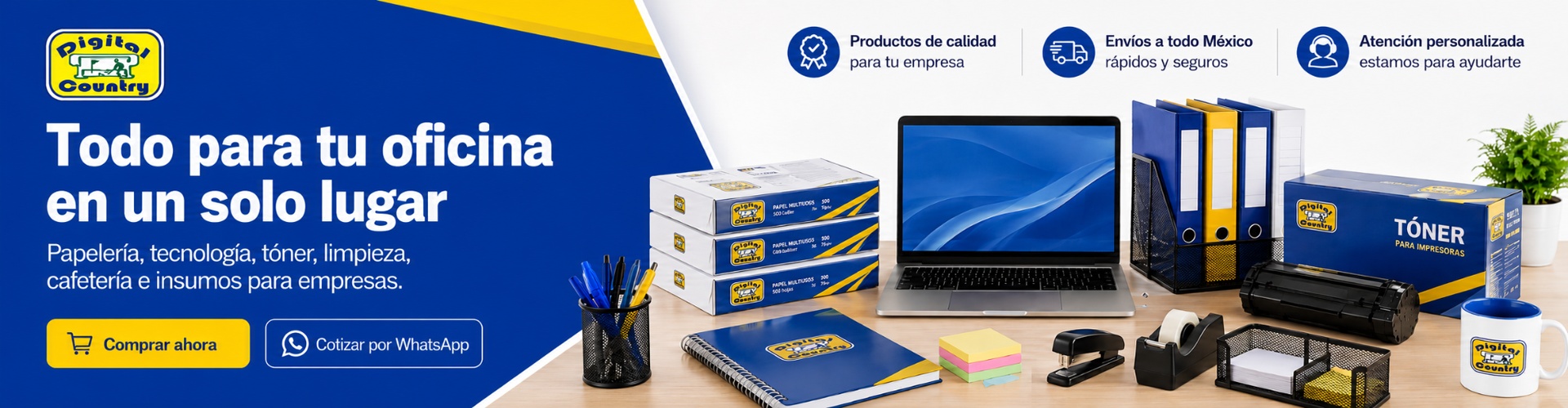 Todo para tu oficina en un solo lugar